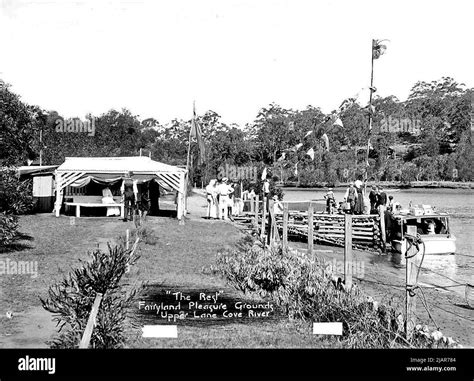 Fairyland Lane Cove River Ca 1908 Stock Photo Alamy