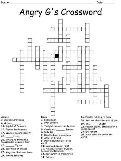 People And Society Crosswords Word Searches Bingo Cards Wordmint