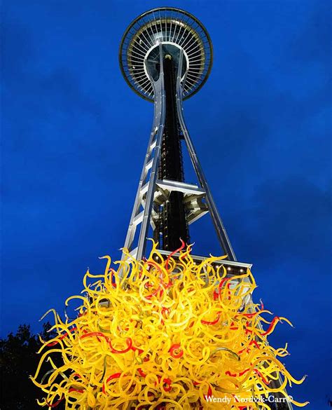 Seattle Glass Art A Fiery Explosion Of Color And Light