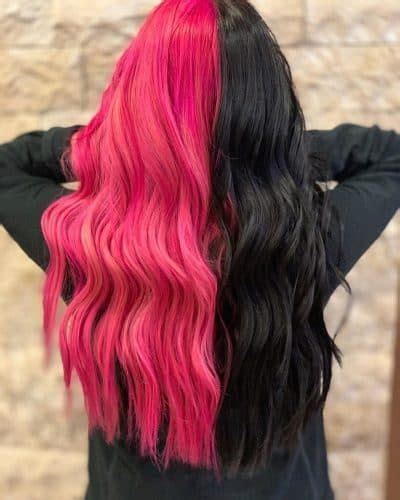 Trendy Split Hair Color Ideas For A Unique Look