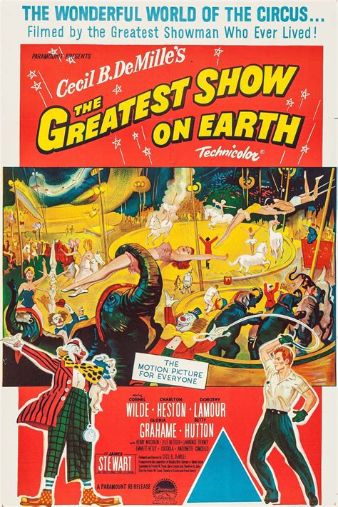 the greatest show on earth 1952 posters — the movie database tmdb