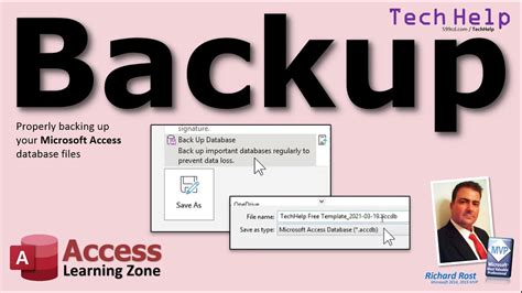 Backup Your Microsoft Access Databases Proper Steps For Backing Up