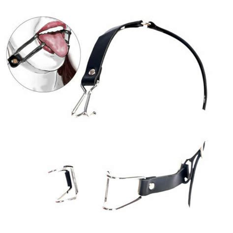 Slave Mouth Gag Oral O Ring Gag Open Mouth Bondage Head Harness Strap