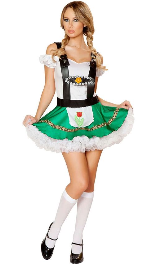 Sexy Germany Bavaria Oktoberfest Costume Beer Girl Maid Wench Holidy