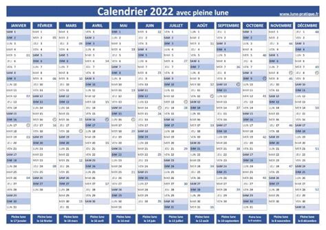 Calendrier Lunaire 2022 Et 2023 Calendrier Decembre