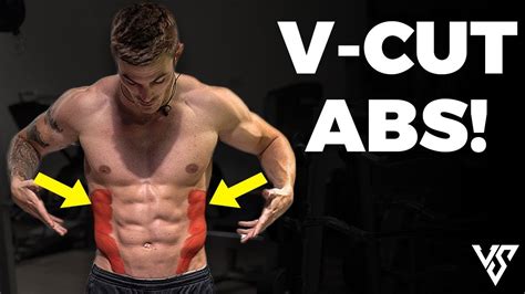 8 Minute V Cut Abs Workout Do This From Home V Shred Youtube