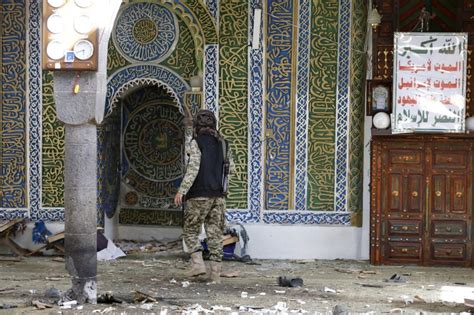 Yemen Mosque Attack Twin Suicide Bomb Explosions In Sanaa During Eid Al Adha Prayers Photos