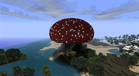 Giant Mushroom Minecraft Map