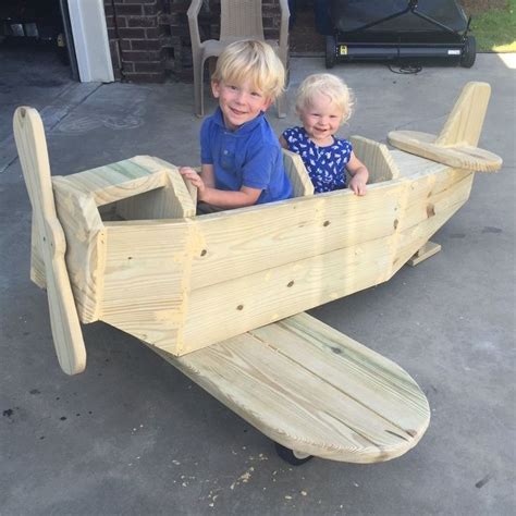 Maybe you would like to learn more about one of these? DIY Airplane Play Structure | Woodworking projects, Easy ...