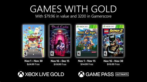 Xbox Games With Gold For November Includes Moving Out Kingdom Two
