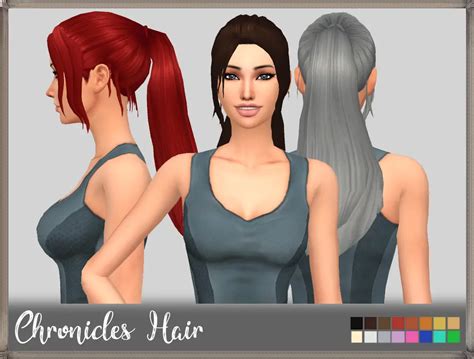 Sims 4 Hairs Mikerashi Undercover Hair