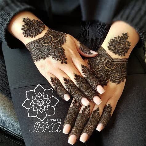 Indian Full Hand Mehndi Designs