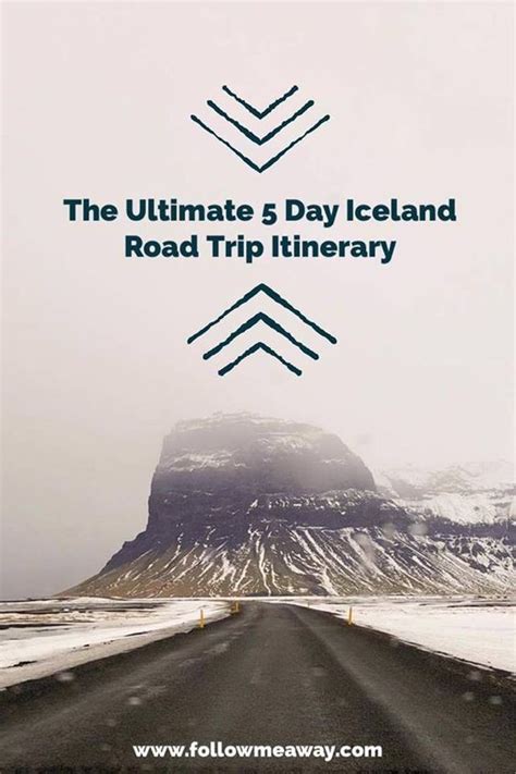 The Ultimate 5 Day Iceland Road Trip Itinerary Icelandic Road Trip