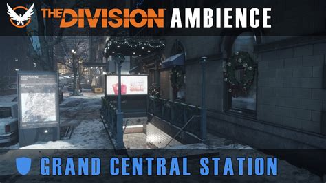The Division Grand Central Station Ambience AMSR Focus Deep Work Studying YouTube