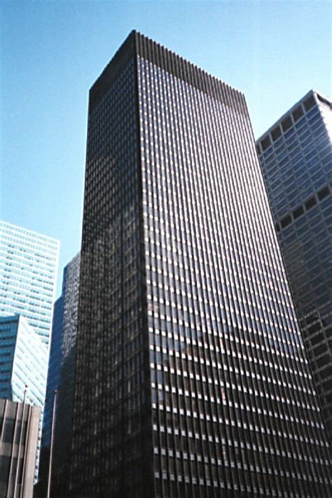 Seagram Building 1958 Ludwig Mies Van Der Rohe And Philip Johnson