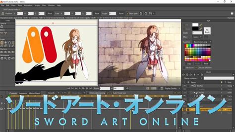 Sword Art Online Reanimated Anime Studio Promoho 12 Tutorial Youtube