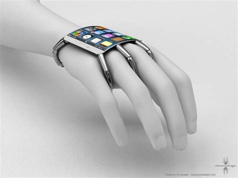 This Futuristic Iphone Concept Is A Bizarre New Take On Wearable