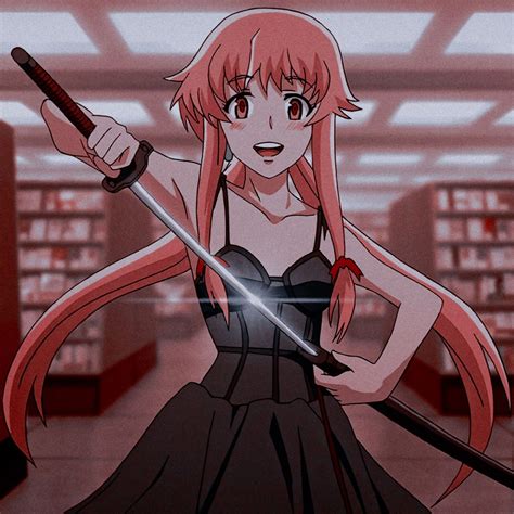 Gasai Yuno Pfp Yuno Gasai Nikki Mirai Wallpapers Anime Background