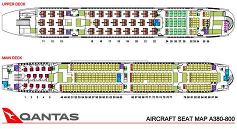 Qantas A380 Business Class Seat Map Elcho Table
