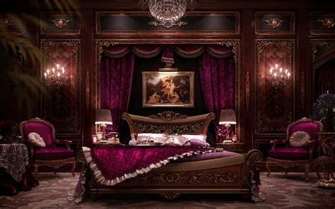 Royal Bedroom Background