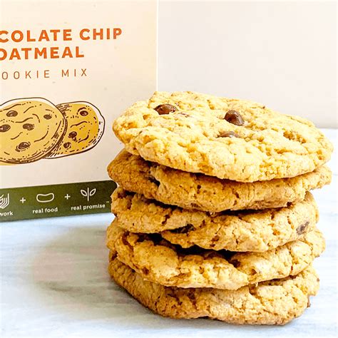 Chocolate Chip Oatmeal Cookie Mix Womens Bean Project