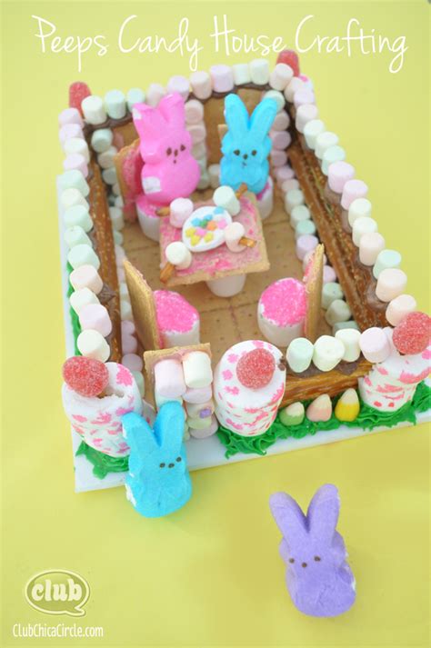 Make Your Own Peeps Candy House Diorama