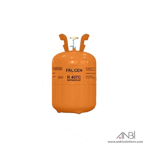 Frogen R407c Refrigerant Gas 113 Kg Disposable Cylinder