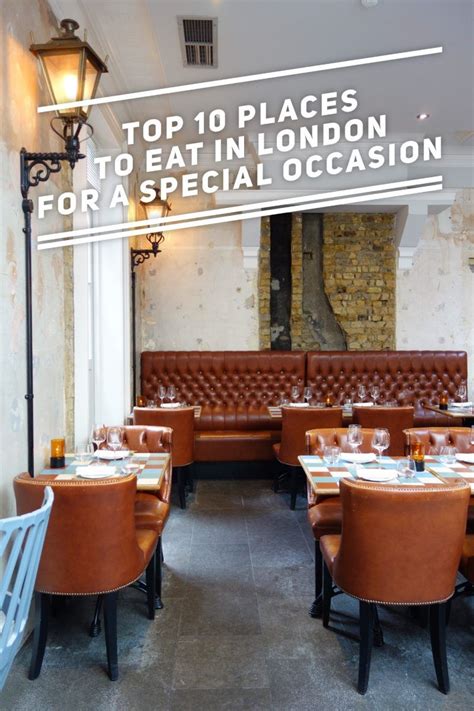 Where To Eat in London For A Special Occasion - NOTSOBASICLONDON