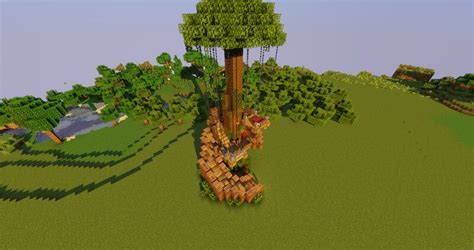Tree House Noob Minecraft Map