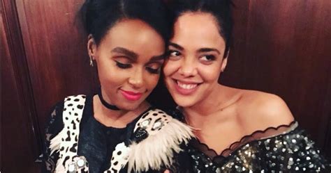 Lesbian Fantasies Notes As Belas Atrizes Janelle Monae E Tessa