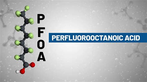 Pfoa Molecule Animated Fsg V2 Youtube