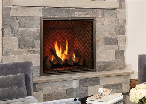 A fireplace may have the following: Majestic Marquis II Direct Vent Gas Fireplaces