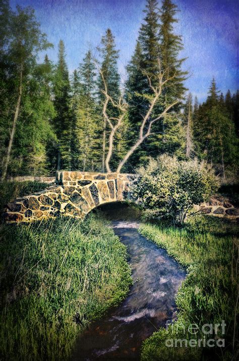 Stone Bridge Over A Stream Photograph By Jill Battaglia Fine Art America