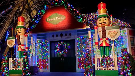 Holiday In The Park Six Flags To Offer Drive Thru Experience Of Winter