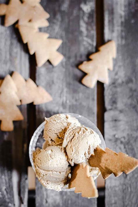 Gingerbread Ice Cream From The Larder