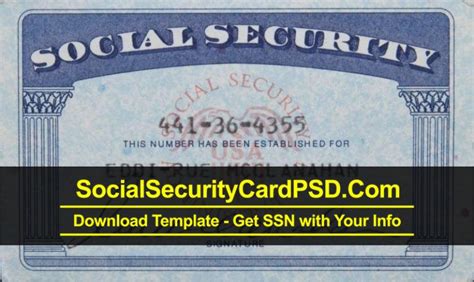 Be at least 18 years of age. Editable Social Security Card Template Software in 2020 ...