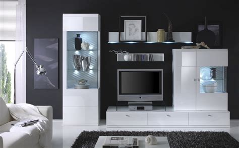 White High Gloss Living Room Furniture Home Inspiring Living Room