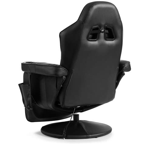 Ergonomic High Back Massage Gaming Chair With Pillow Costway