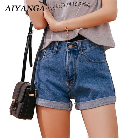 When coco chanel came across wide legged trousers during a trip to venice, it. Denim Shorts For Women 2018 Summer New Trendy Casual ...