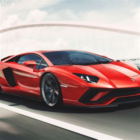 2048x2048 Red Lamborghini Aventador Ipad Air Hd 4k Wallpapers Images