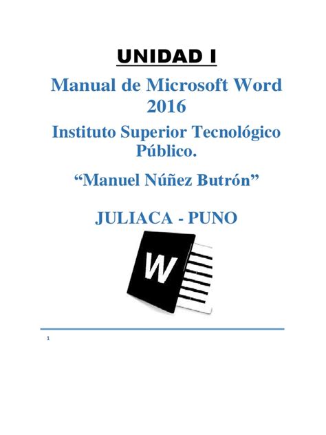 Manual De Microsoft Word 2016 Pdf Memoria Usb Microsoft