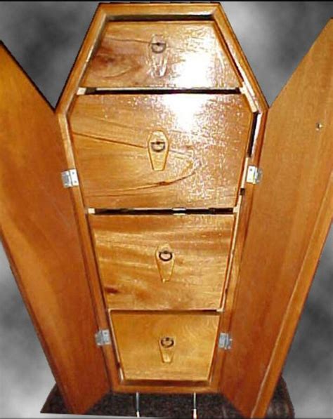 Coffin Jewelry Box Creepy Decor Quirky Decor Vampire Decor