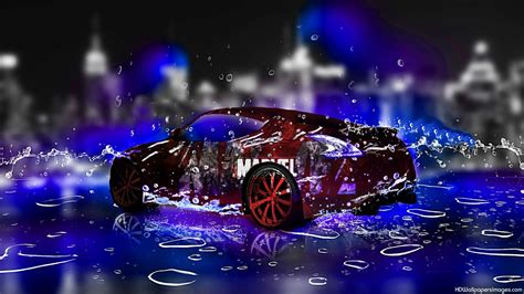 The Graphic Applied On The Car Body Android Wallpaper Cars 3d