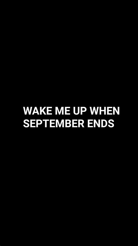 Green Day Wake Me Up When September Ends Wallpapers Wallpaper Cave