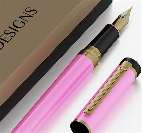 Dryden Luxury Fountain Pen Luscious Pink With T Box Best
