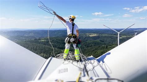 Wind Turbine Service Technicians Career Video Youtube