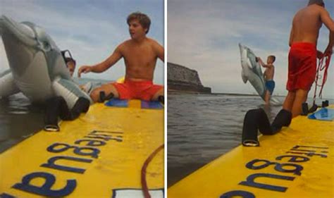 Heroic Teen Lifeguard Saves A 9 Year Old Swept Out To Sea On An Inflatable Dolphin Uk News