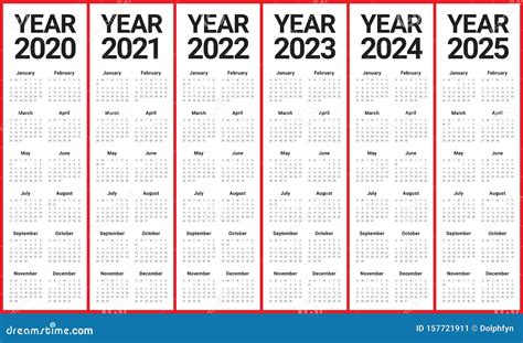 2021 Through 2025 Calendar 2023 2025 Three Year Calendar Free
