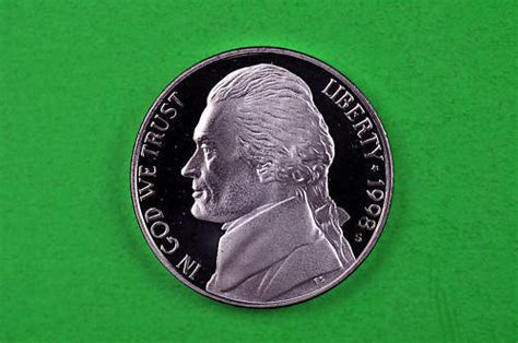 1988 S Deep Cameo Jefferson Nickel Us Gem Proof Coin Ebay