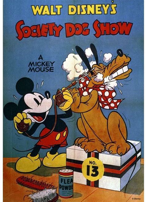 Graham And Brown Mickey Mouse Society Dog Show Canvas Vintage Disney